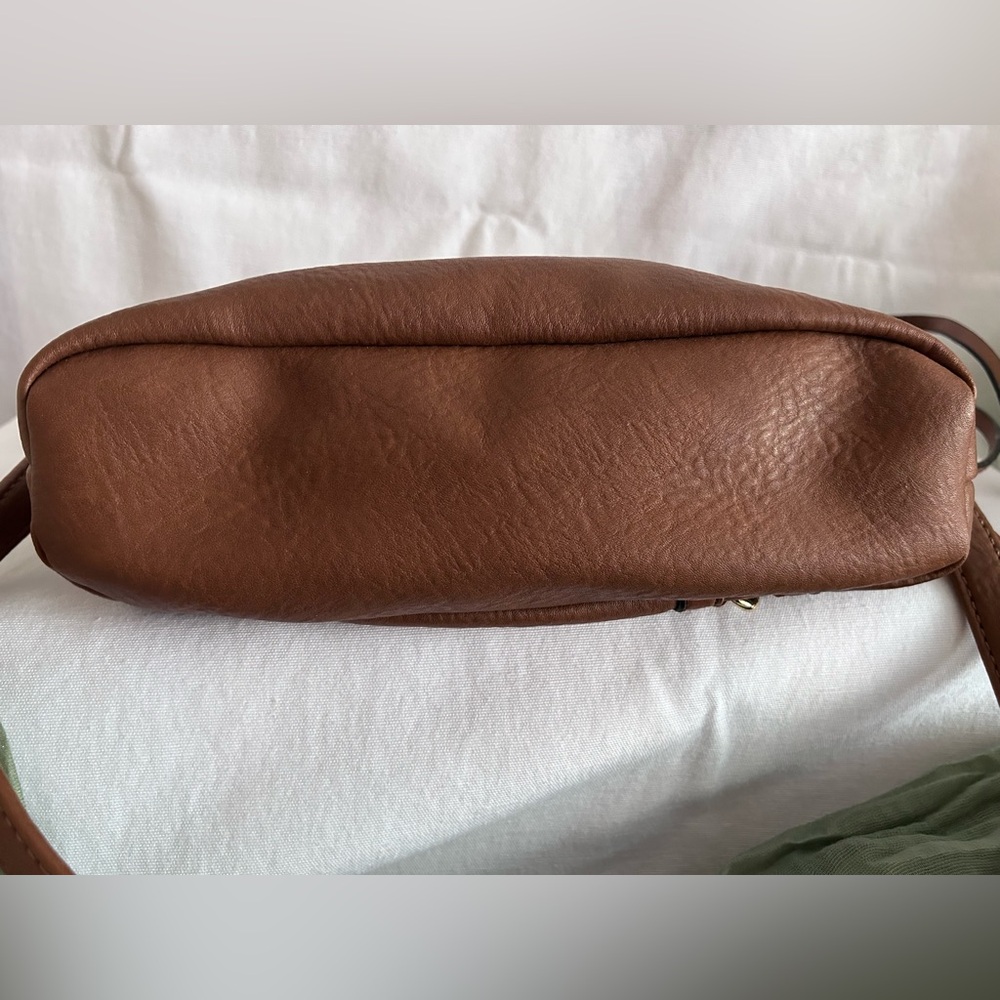 Nicole Miller Handbag Neutral Brown Western - Picture 3 of 5